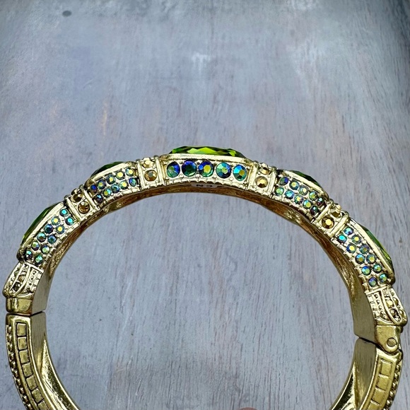 Heidi Daus ‘Grand Slam’ Crystal Bangle Bracelet - Picture 10 of 12